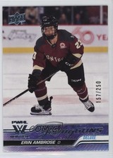 2024 Upper Deck PWHL 1st Edition Young Guns Deluxe 157/250 Erin Ambrose #69 h1x