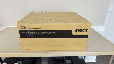BRAND NEW OKI Microline 390 Turbo 24 Pin Printer dot matrix printer ORIGINAL BOX