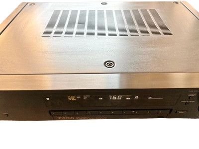 Sony ST-S333ESG FM/AM Stereo Tuner Vintage 1989 Audio Component From Japan