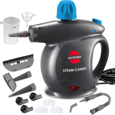 #ad Handheld Steam Cleaner Pressurized Multi Surface Steam Shot with 13 Accessories $71.48