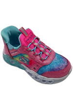Skechers Toddler's Girls Heart Lights Eternal Shimmer Pink/Multi