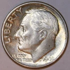 1948-D Roosevelt Dime - BU - #2619E - FREE SHIPPING
