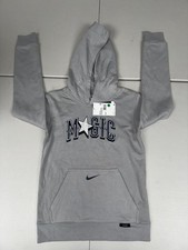 Nike NBA Orlando Magic City Edition Hoodie Gray Sweatshirt Youth Size M 60 NWT