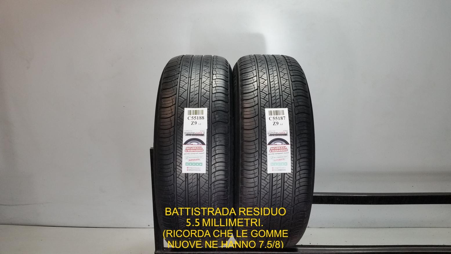 GOMME USATE 235/60R18 107V MICHELIN LATITUDE TOUR HP M+S PNEUMATICI USA C55188