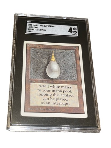 1993 MTG Unlimited Mox Pearl Power 9 SGC 4 VG/EX Reserved List Vintage Magic⁠