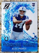 Sports Cards 2022 Panini Zenith Alec Pierce Rookie Wave Prizm Card #RW-AP