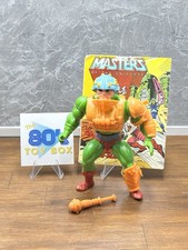 Vintage 1981 Man At Arms 100% Complete MOTU Taiwan He-Man Action Figure
