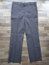 True Vintage OG 60s 70s Sears Roebuck  Co USA Polyster Casual Pants Talon Zip