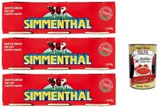 SIMMENTHAL Rindfleisch in Aspik, 3x90g, 100% italienisch+Polpa