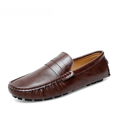 Men's Casual Shoes Handmade Pu Leather Fashion Comfort Breathable Driving Shoes
