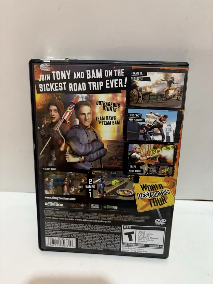 Tony Hawk's Underground 2 (Sony PlayStation 2, 2004) - Image 3 of 3