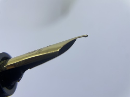 Rare MINT MONTBLANC 334 1/2 Meisterstuck Fountain Pen-RESTORED-Piston-234 - 第 13/22 張圖片