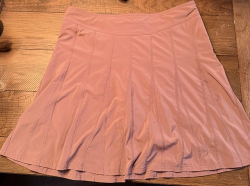 Athleta Mauve Wear About Pleated Skort Style #964574 Size 12