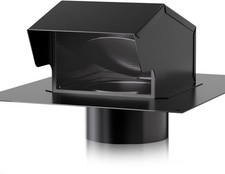 Roof Vent Cap - Hon Guan 6 Inch Roof Vents for Houses Galvanized Steel 6'' Ex...