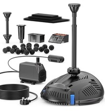 Billiger Teichfilter mit UV-Klärer, 40 W 250...