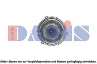 Kupplung KüHlerlüFter AKS Dasis 128260N FüR Mercedes W202 W124 Klasse 160Mm 124