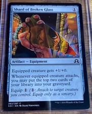 Shard Of Broken Glass 262/297 Common The List - Shadows Over Innistrad MTG