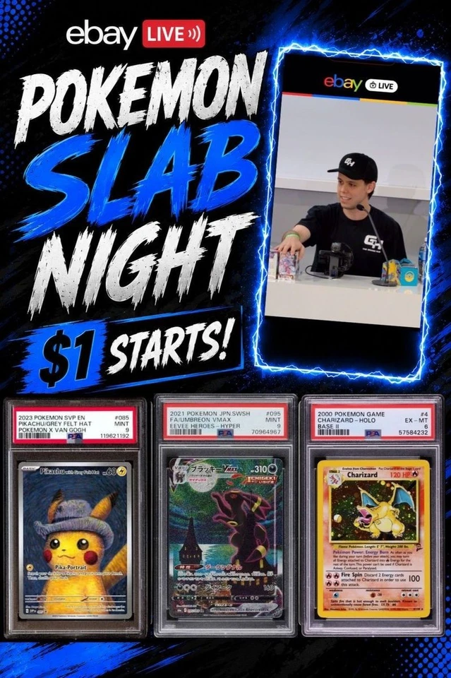 🔥SLABS & SINGLES NIGHT🔥