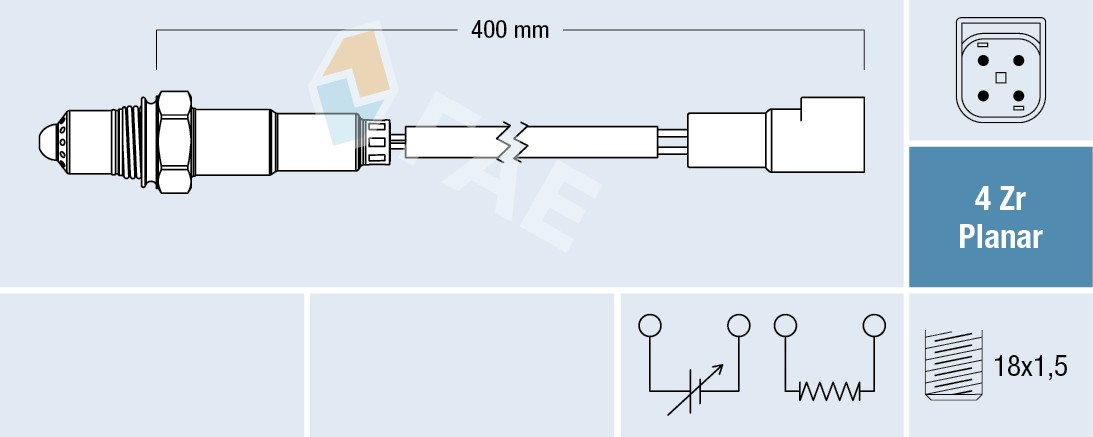 Fits FAE 77244 LAMBDA SENSOR   ⭐UK Stock⭐