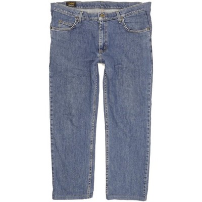 Lee Brooklyn  Herren Blau Straight Regular Stretch Jeans W40 L28 (107166)
