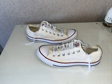 Converse All Star Cream Trainers Size 7 Unisex Trainers.