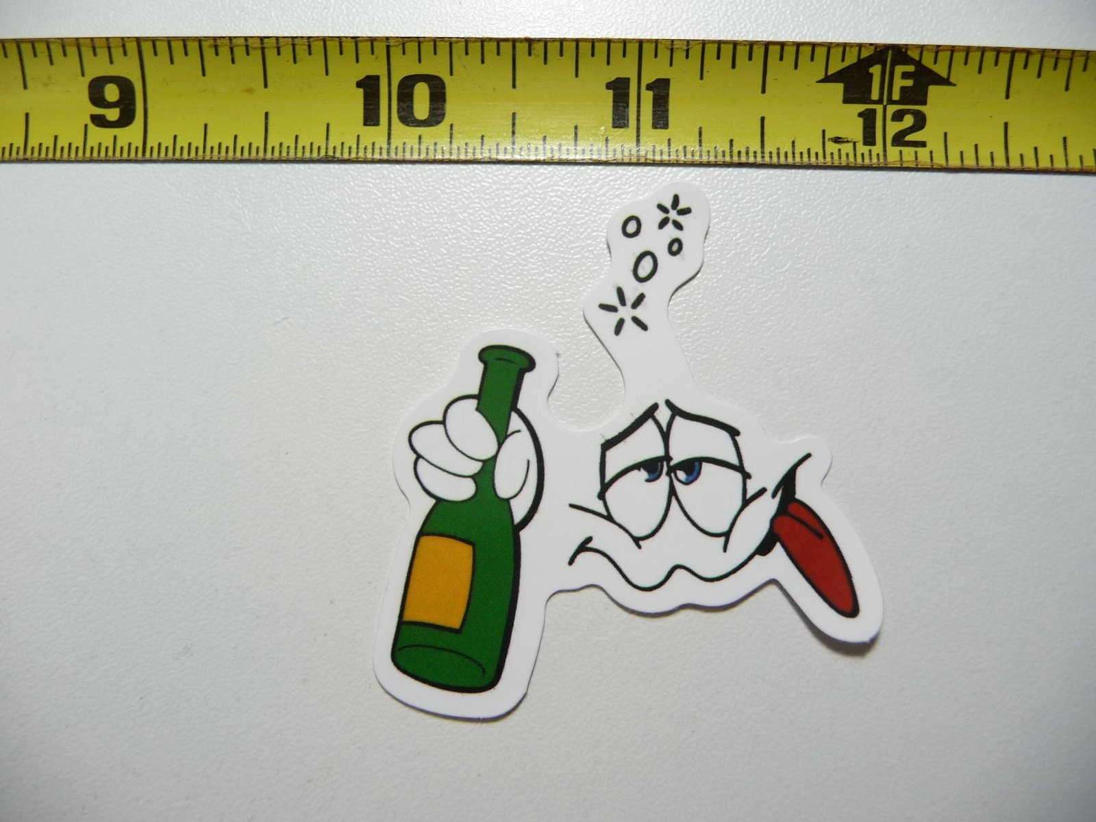 Funny Drunk Beer Face Decal Sticker for Party Scrapbooking