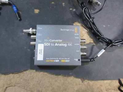 Blackmagic Design Mini Converter SDI to Analog 4K WITH AC ADAPTER