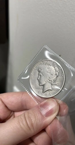 1921 Peace Dollar $1 Silver US Coin Circulated 0.9 Fineness