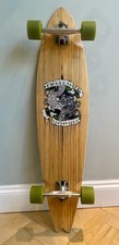 Mindless Talisman Peche Complete Longboard Skateboard - Old Skool Tattoo Design 