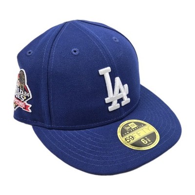 LA Dodgers MLB New Era 2024 World Series Patch 59fifty Fitted Hat