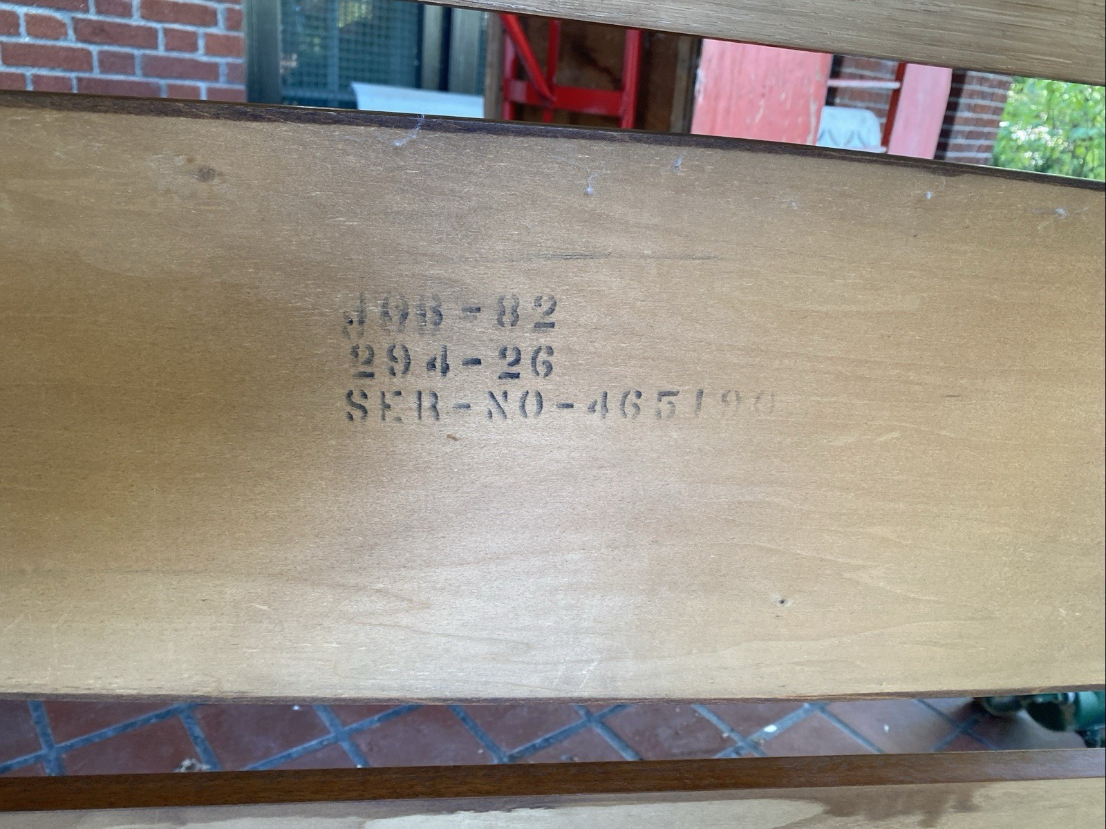 Lane Furniture Company MCM Queen Size Headboard