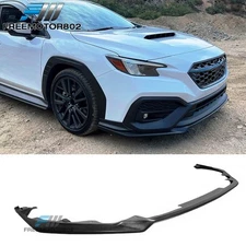 Fits 22-25 Subaru WRX Front Bumper Lip STI Style Chin Splitter Unpainted PU Kit