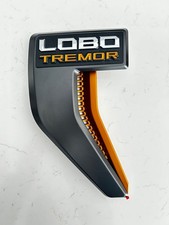 2021-2025 F-150 LOBO TEMBLOR guardabarros emblema ventilación OEM - IZQUIERDA - GRIS Y DORADO - F150