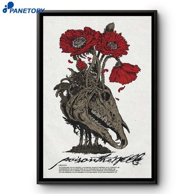 NEW Poison The Well US Shows 2026 Poster Home Decor, Wall Art, Fan Gift