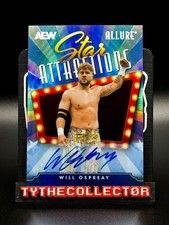Will Ospreay BRUV AEW Upper Deck Allure 2026 Star Attractions Auto #SA-3