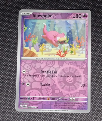 #ad #ad Slowpoke 057 142 Sv07: Stellar Crown Reverse Holo $2.99