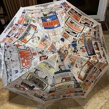 VTG Newspaper Suninsider Umbrella Cartoon Comic Strip Peanuts Garfield Dilbert