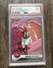 2021 MOSAIC #288 NO HUDDLE PINK /20 SUPER BOWL MVP PATRICK MAHOMES PSA 9