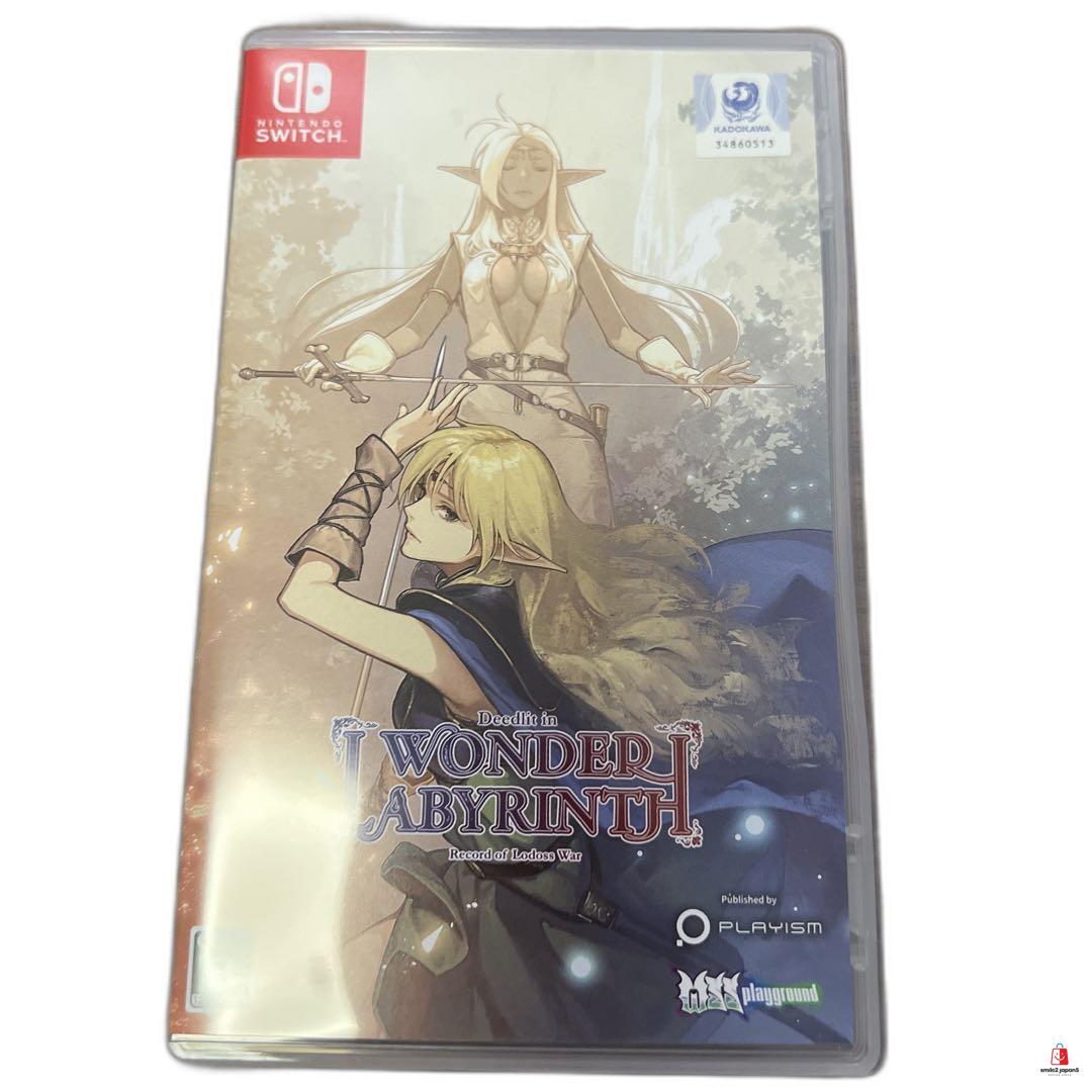 Record of Lodoss War Deedlit in Wonder Labyrinth Nintendo