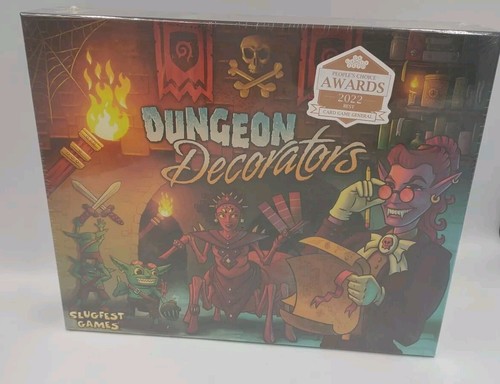 Dungeon Decorators Board Game By Slugest Games New & Sealed Fantasy Game NIB - Picture 2 of 9