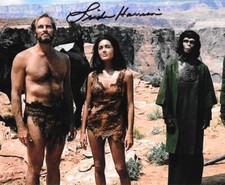 * LINDA HARRISON * signed 8x10 photo * PLANET OF THE APES * NOVA * COA 1