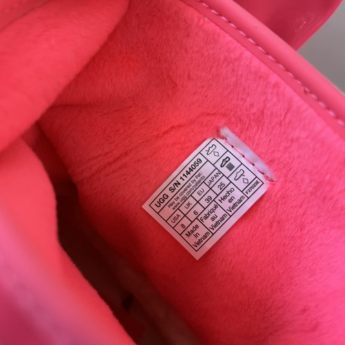 *NEW* WOMEN UGG CLASSIC BRELLAH MINI PINK(1144059) Super coral Color size 8 - Picture 6 of 9