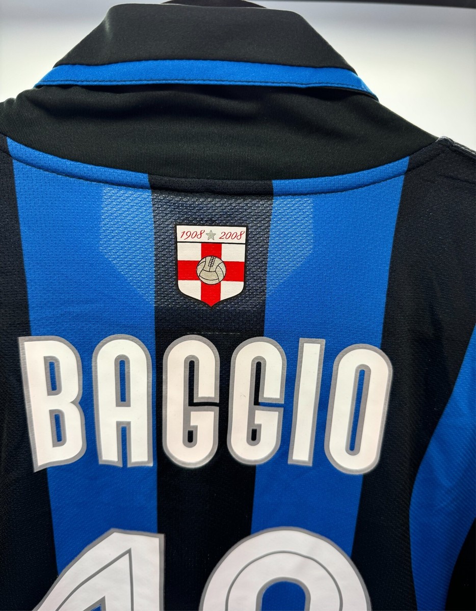 R.BAGGIO #10 INTER CALCIO HOME Shirt XL Football Jersey