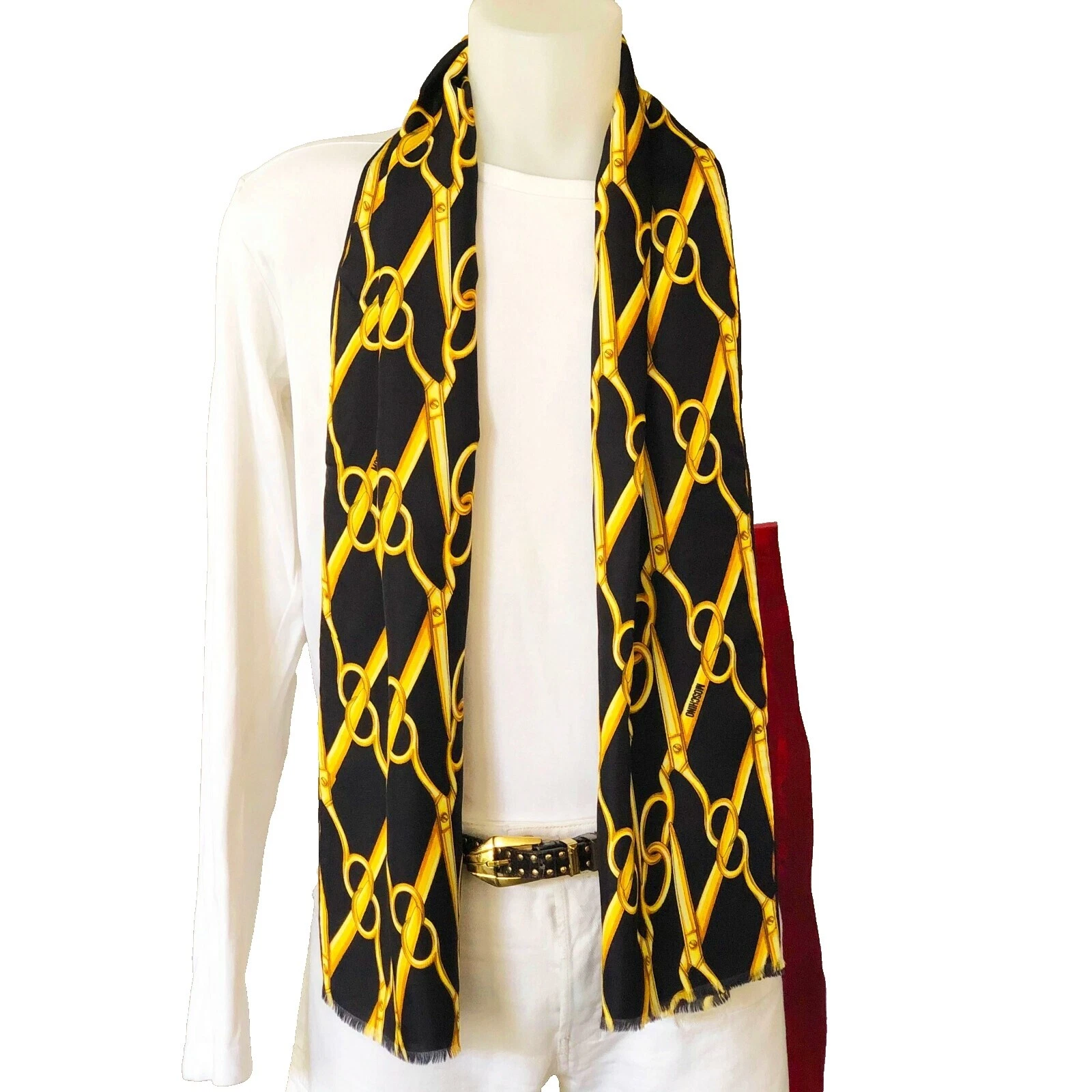 Bufandas y estolas Vintage 1990s Grunge