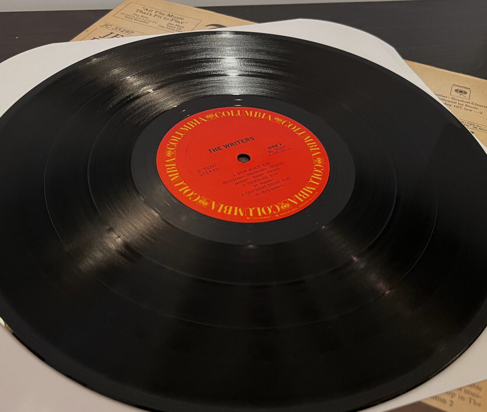 THE WRITERS - Self Titled (1978 Jazz Funk) - 12" Vinyl Record LP - EX