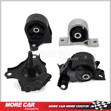 4x Engine Motor & AT Transmission Mount for 2001-2005 Honda Civic 1.7L 4-Speed