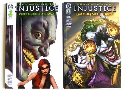 INJUSTICE - GROUND ZERO Band 1 + 2 komplett - Panini 2018 Paperback