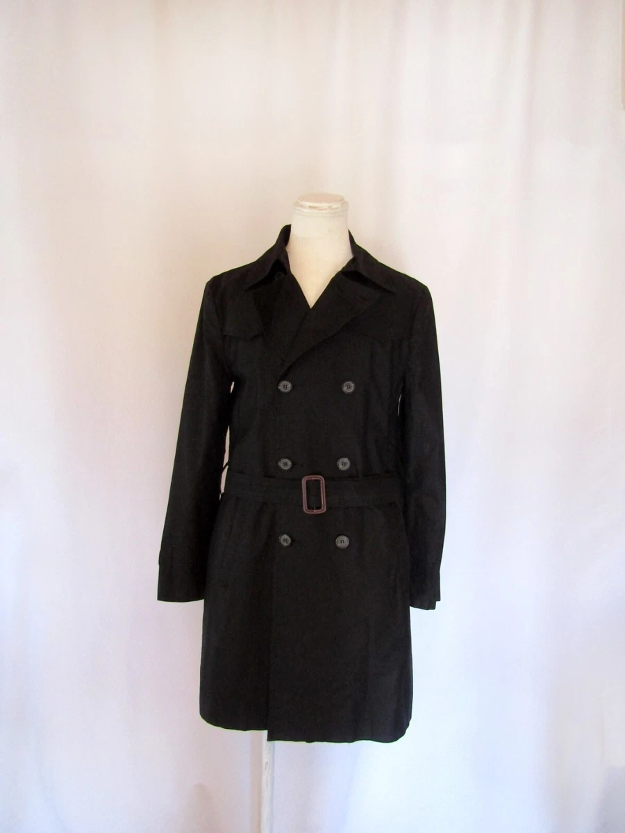 00's NUMBER (N)INE Takahiro Miyashita Black Trench Coat Size3 | eBay