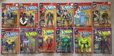LOT OF 10 - ToyBiz X-MEN Action Figures - Vintage & Sealed