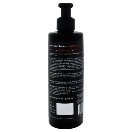 Coffee Body lotion with Shea Butter by mCaffeine for Unisex - 8.45 oz - Picture 2 of 3